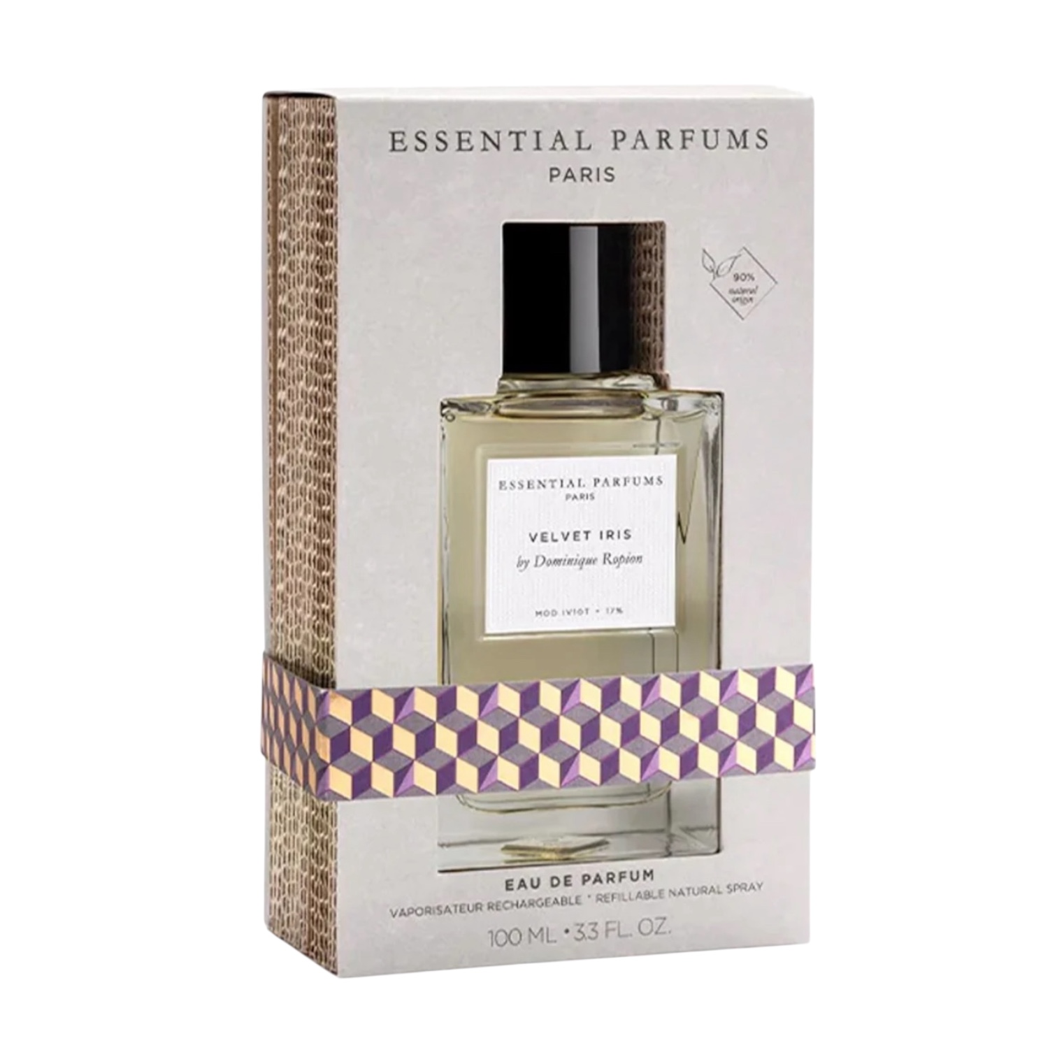 ESSENTIAL PARFUMS VELVET IRIS by Dominique Ropion 100ML SPRAY EAU DE PARFUM RICARICABILE