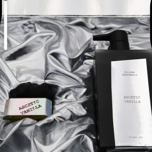 FILIPPO SORCINELLI COMBO 3 / CHRISTMAS EDITION ASCETIC VANILLA EXTRAIT DE PARFUM 50ML + ASCETIC VANILLA SHOWER-GEL 500ML