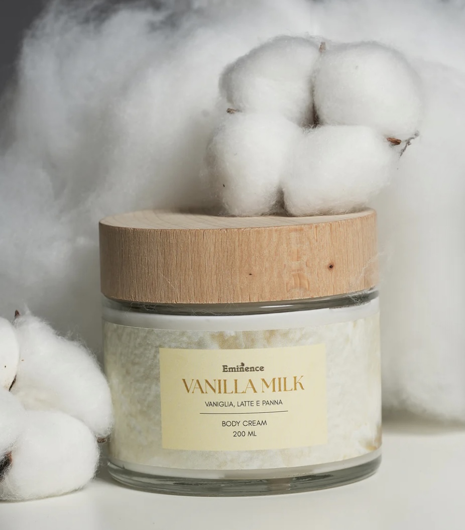 EMINENCE PARFUM VANILLA MILK 200ML BODY CREAM