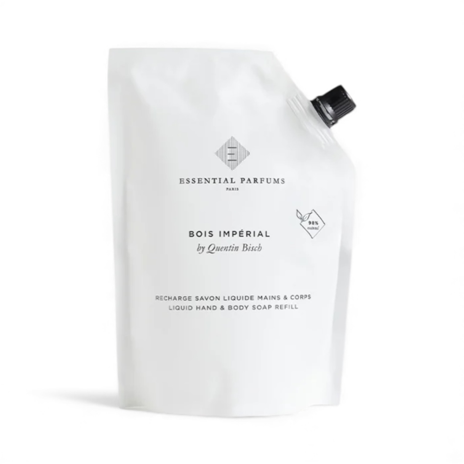 ESSENTIAL PARFUMS BOIS IMPERIAL by Quentin Bisch LIQUID BODY E HAND SOAP 500ML REFILL