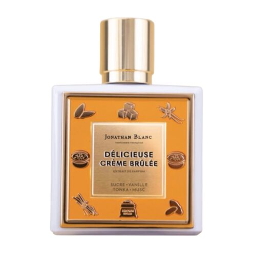 JONATHAN BLANC PARFUMERIE FRANÇAISE DÉLICEUSE CRÈME BRULÉE 50ML EXTRAIT DE PARFUM SPRAY
