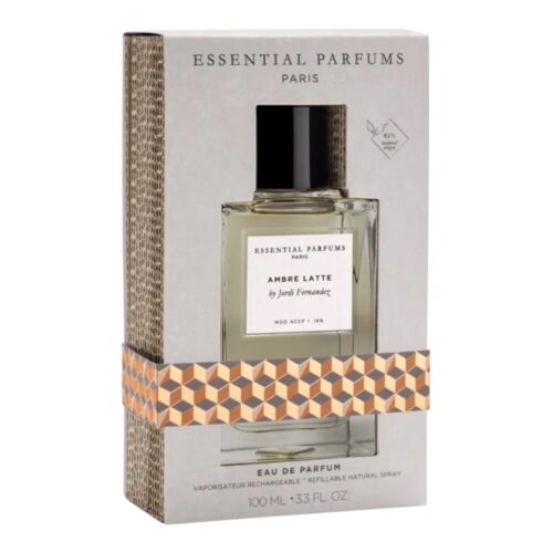 ESSENTIAL PARFUMS AMBRE LATTE by Jordi Fernandez 100ML REFILLABLE EAU DE PARFUM SPRAY