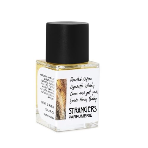 STRANGERS PARFUMERIE ROASTED COFFEE CIGARETTE WHISKY COME AND GET YOUR SUEDE HONEY BABY EXTRAIT DE PARFUM SPRAY 30ML