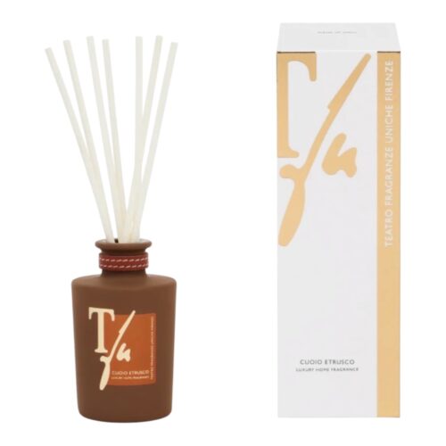 TEATRO UNIQUE FRAGRANCES ETRUSCAN LEATHER HOME FRAGRANCE 100ML