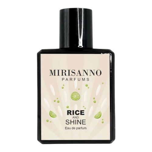 MIRISANNO PARFUMS RICE AND SHINE 50ML SPRAY EAU DE PARFUM