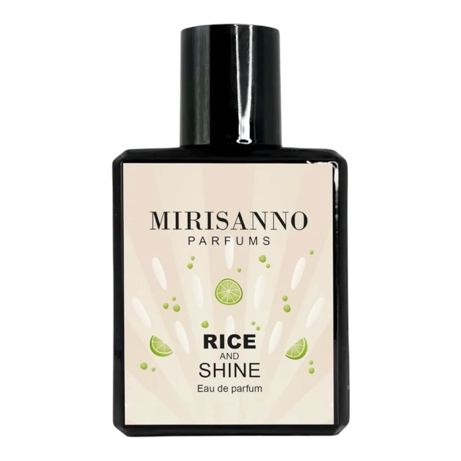 MIRISANNO PARFUMS RICE AND SHINE 50ML SPRAY EAU DE PARFUM